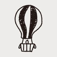 doodle hot air bollen N5