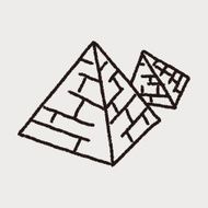 Doodle pyramid N25