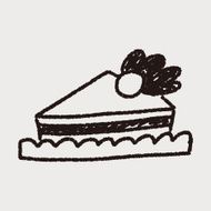 doodle cake N177