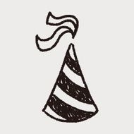 doodle party hats N16