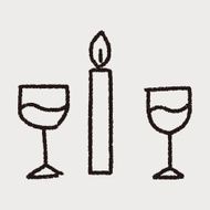 doodle candlelight dinner N5