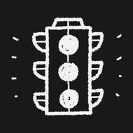 doodle traffic lights N10