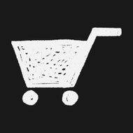 doodle Shopping cart N43