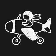 doodle airplane N16