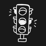 doodle traffic lights N11