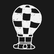 doodle hot air balloon N26