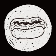 hot dog doodle N6