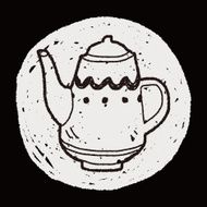 Teapot doodle drawing N11