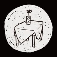 doodle table N16