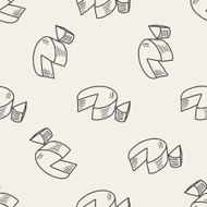 cheese doodle seamless pattern background N3