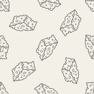 sponge doodle seamless pattern background N2