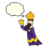 one of the three wise men with thought bubble N10