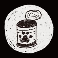 doodle dog food can N4
