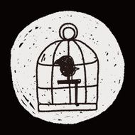 doodle birdcage N8