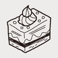 doodle cake N187