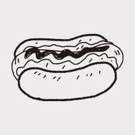 hot dog doodle N7