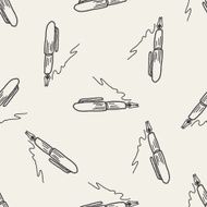 doodle pen seamless pattern background N6