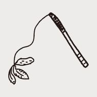 Pet cat toy doodle N12