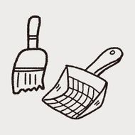 Pet dog broom doodle N13