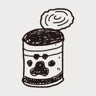 doodle dog food can N5