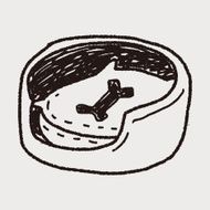 doodle dog bed N10