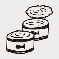 doodle fish can N6