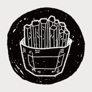 French Fries Doodle N11