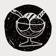 ice cream doodle drawing N27