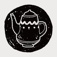 Teapot doodle drawing N13