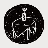 doodle table N17