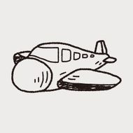 doodle airplane N18