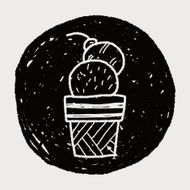 ice cream doodle drawing N29
