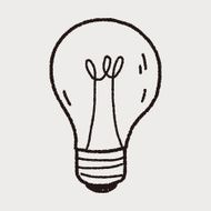 Doodle Light bulb N18