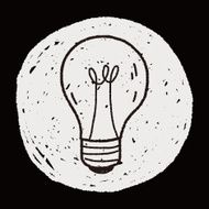 Doodle Light bulb N19