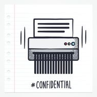 Doodle Shredder Icon