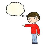 cartoon man pointing with thought bubble N64