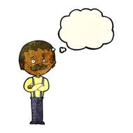 cartoon man with mustache thought bubble N31