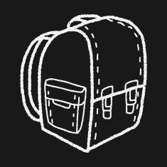 doodle School bag N22