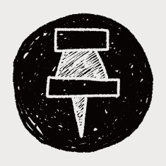 doodle pushpin N17