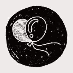 doodle balloon N22