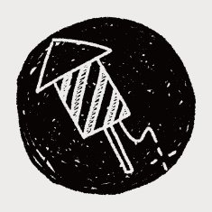 doodle fireworks N19