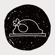 Doodle turkey N6
