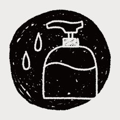 doodle wash bottle N6