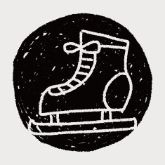 doodle ice skating N6
