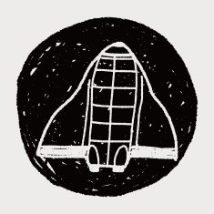 Doodle Spaceship N27