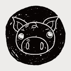 Doodle pig N9
