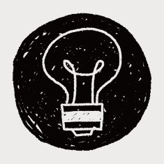 bulb doodle drawing N14