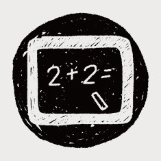 blackboard doodle drawing N11