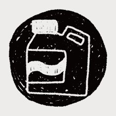 Laundry detergent doodle drawing N5