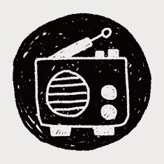 radio doodle drawing N21